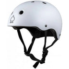 casque blanc skatepark