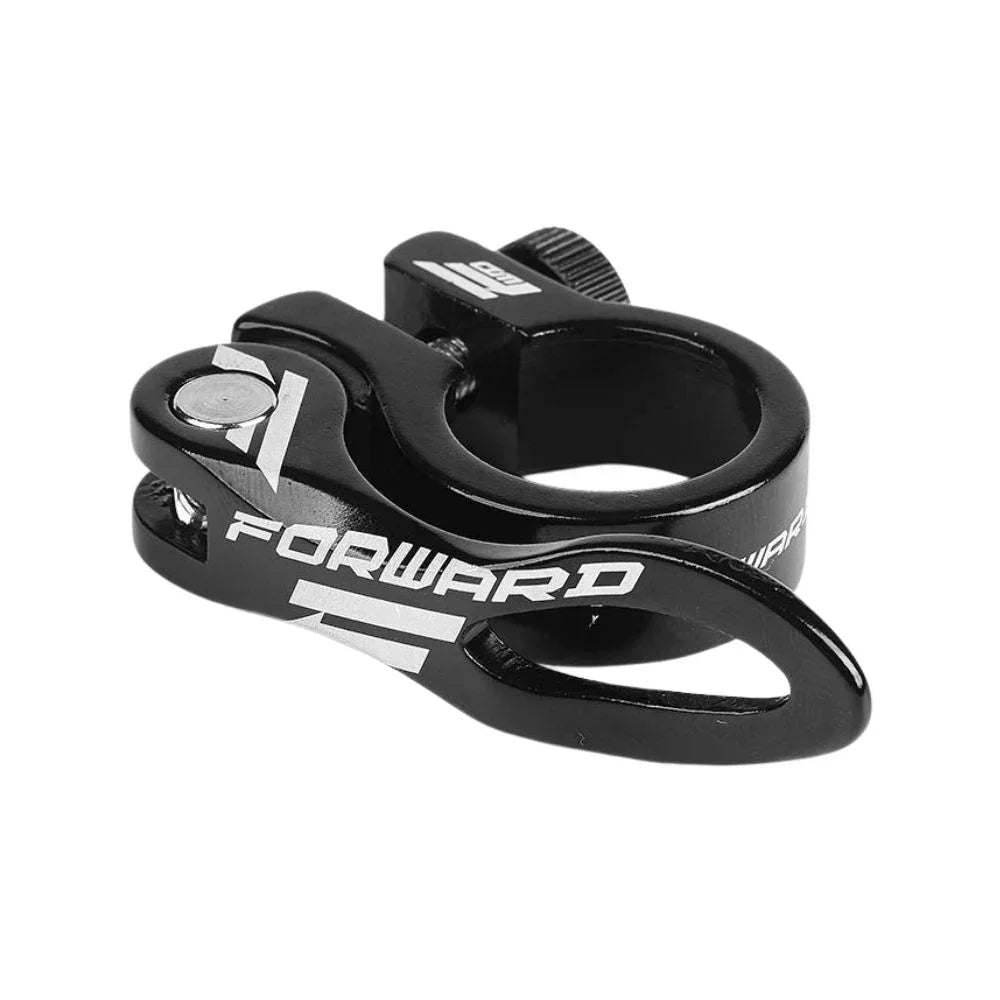 collier de selle BMX noire avec logo FORWARD, accessoire de vélo de freestyle