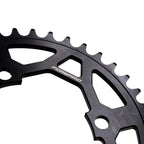Pignon BMX noir Forward avec design perforé pour performance et légèreté