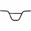 Black BMX handlebar with Sierra branding, isolated on white background