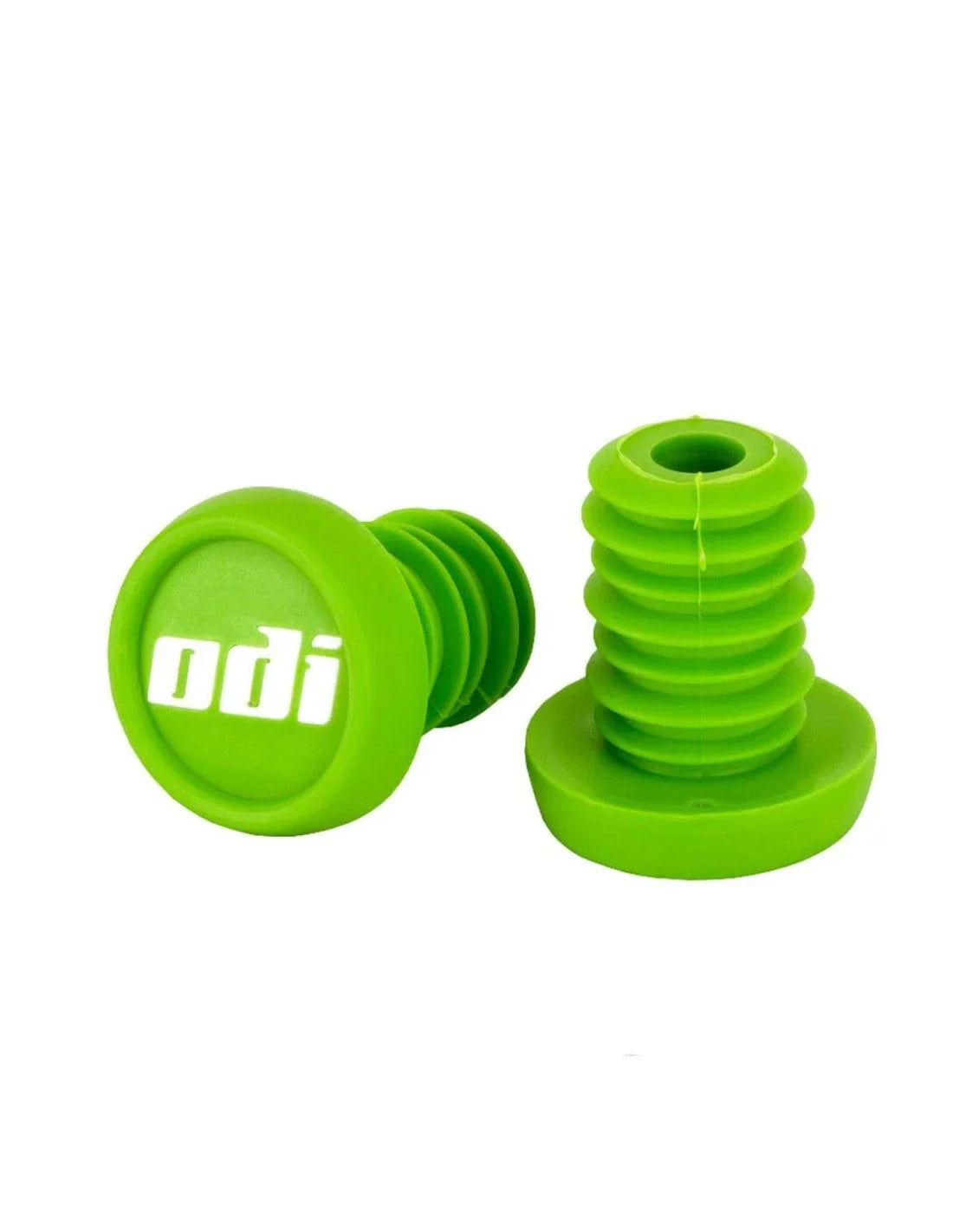 Bouchons de fourche ODI vert fluo pour BMX, accessoires de vélo tout terrain