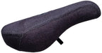 Selle BMX noire en tissu texturé, design ergonomique pour vélo de rue et tricks