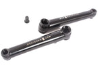 manivelles pédalier 165mm BMX MVP Khebikes noirs avec une vis de fixation.