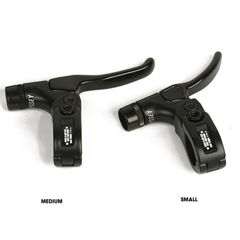 Leviers de frein BMX noirs, tailles moyenne et petite, pour vélo de stunt