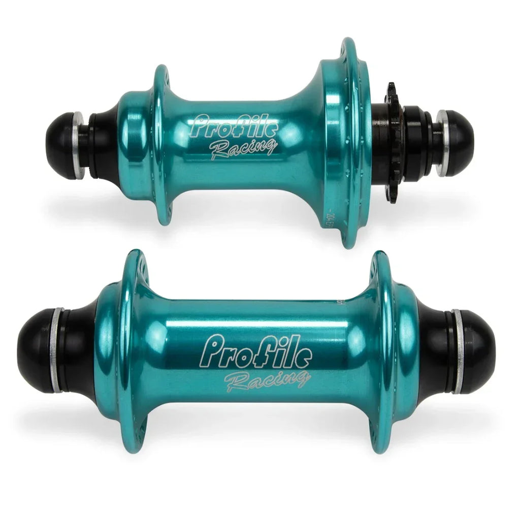 Roulements de moyeu BMX Profile Racing turquoise, pièces de vélo de course