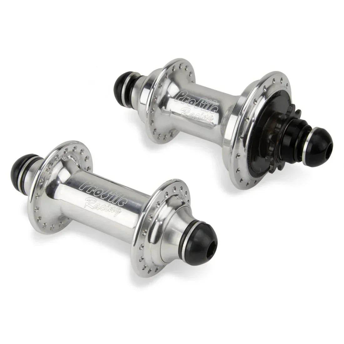 Moyeux BMX Profile Racing chromés pour vélo de course, pièces de rechange robustes