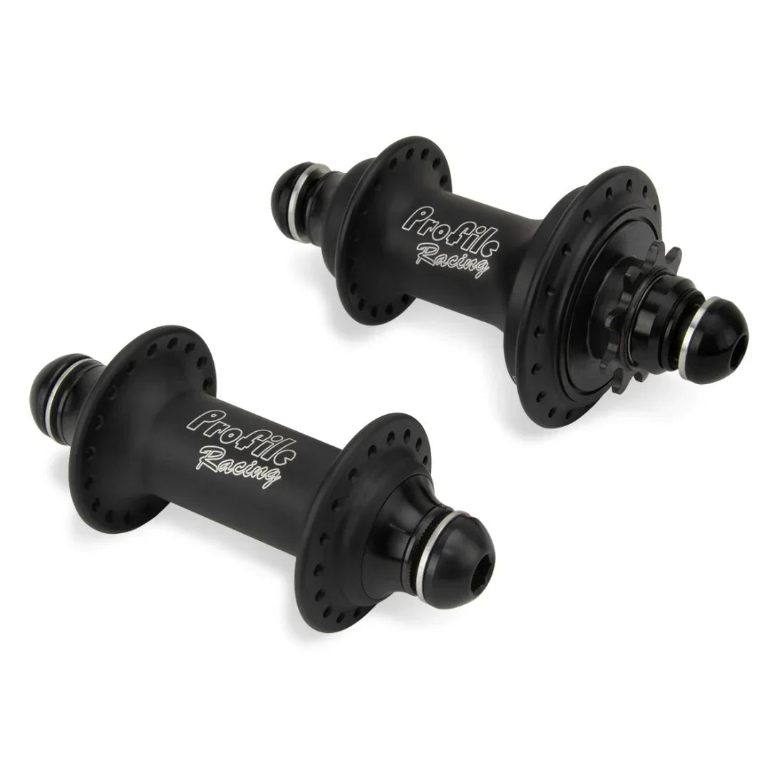 Moyeux BMX noirs Profile Racing pour vélo de course, pièces de rechange robustes