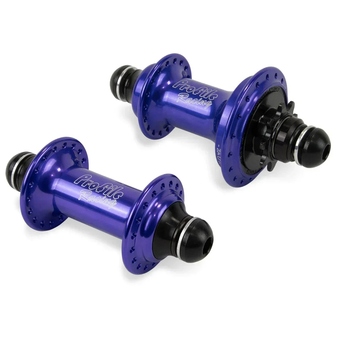 Moyeux de BMX Profile Racing bleus, composants de vélo de course