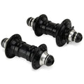 Paires de moyeux BMX noirs avec joints métalliques pour vélo de freestyle