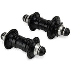 Paires de moyeux BMX noirs avec joints métalliques pour vélo de freestyle