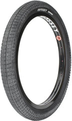 Pneu BMX Odyssey avec motif de pneu texturé et jante noire