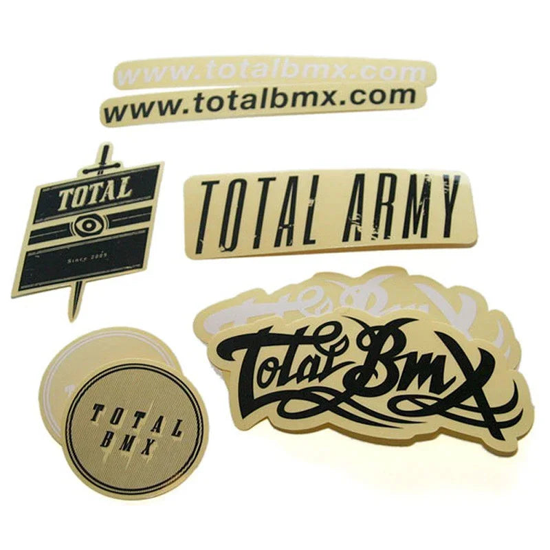 STICKERS PACK TOTAL BMX 8PCS - PROCESS 