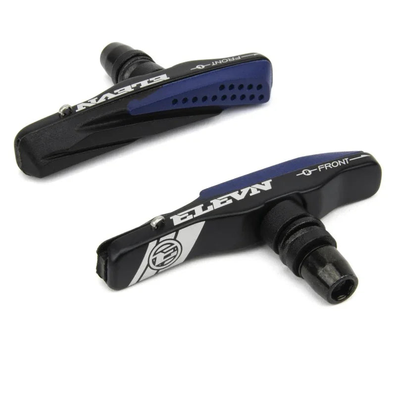 Patins de frein BMX ELEVN avant, noir et bleu, pour vélo tout terrain