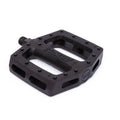 Pédale BMX noire avec grip texturé et design robuste pour performance