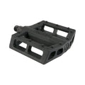 Pédale BMX noire robuste avec grip texturé et design ergonomique