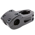 Potence BMX noire ODSY pour vélo de freestyle, robuste et légère, avec vis hexagonales