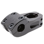 Potence BMX noire ODSY pour vélo de freestyle, robuste et légère, avec vis hexagonales