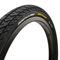 Close-up of a BMX bike tire with tread pattern and Innova-Pro Whiplash branding.