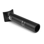 Tige de selle BMX noire avec logo, compatible cadre 30.9mm, pour vélo tout terrain et freestyle
