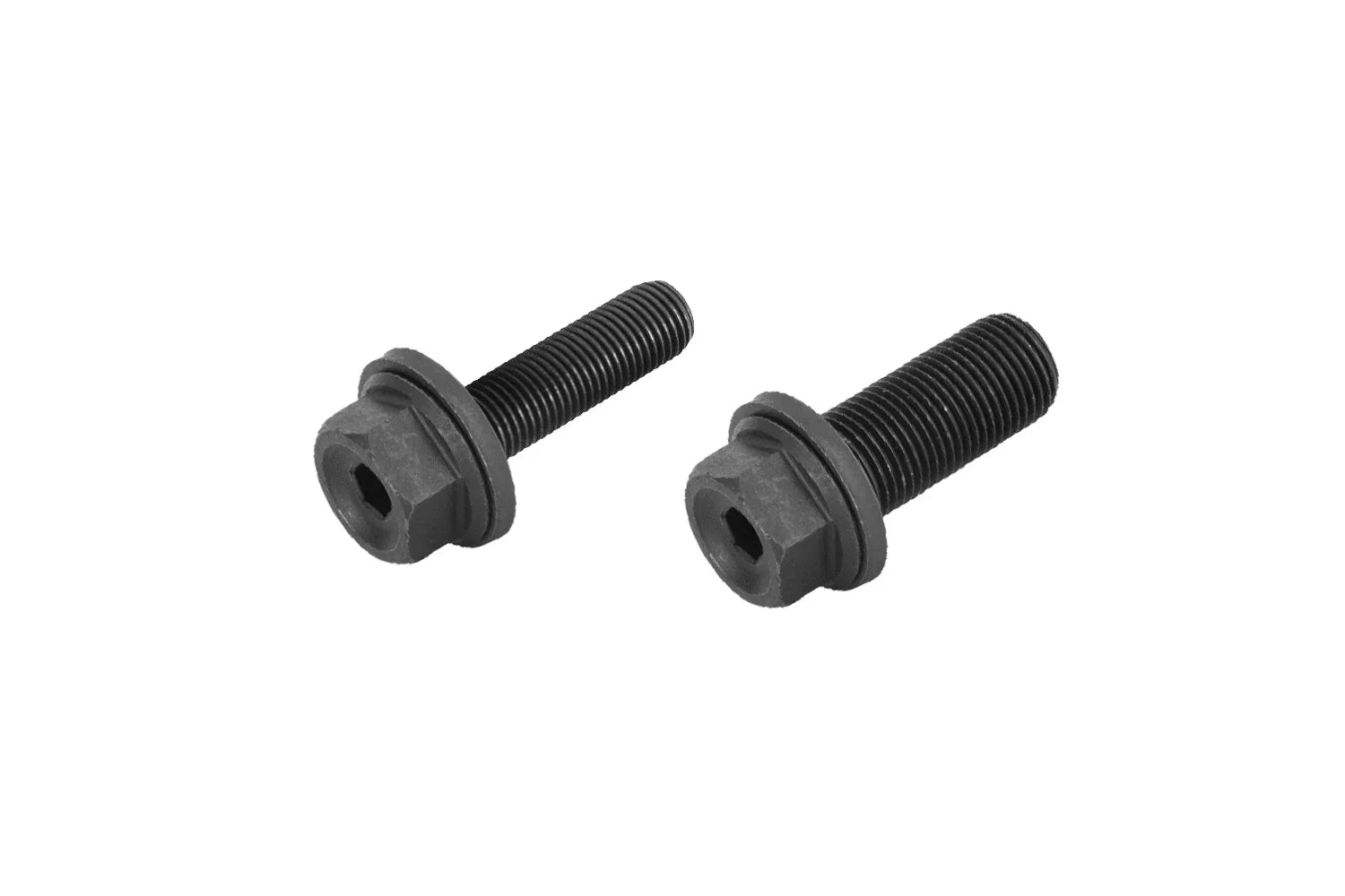 Vis hexagonales noires pour BMX, fixation robuste et précise