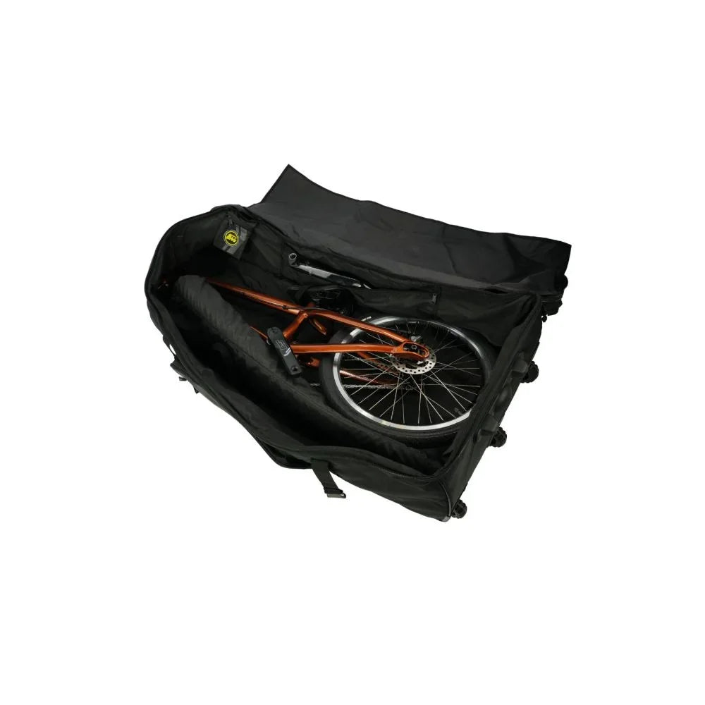 Sac à vélo  Stay Strong Golf Bag V4 noir avec BMX orange à l'intérieur