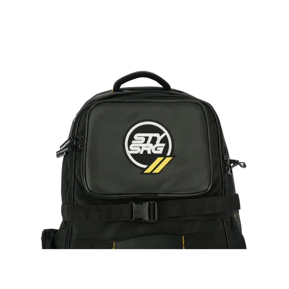 Sac à vélo Stay Strong Golf Bag V4 noir avec détails carbone