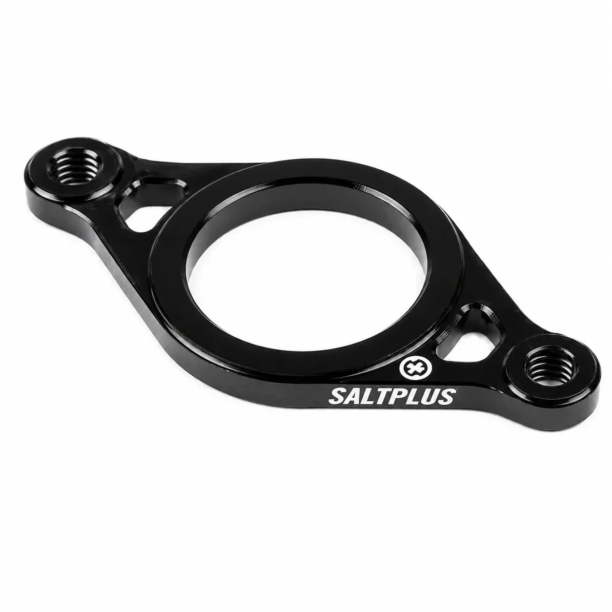 Adaptateur de fourche BMX noir SaltPlus pour montage de frein à disque