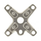 Spider ABP Profile 4 points en aluminium argenté pour BMX