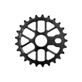 Pignon BMX noir Nexus 25 dents, design aéré pour vélo de freestyle