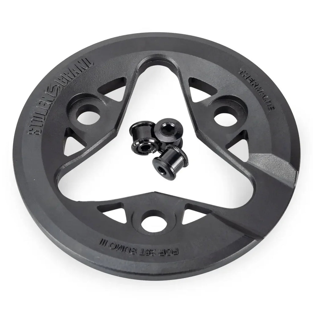 Protège-couronne Sumo III noir avec vis de fixation pour BMX