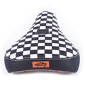 Selle BMX à motif échiquier noir et blanc avec logo Vans Off The Wall